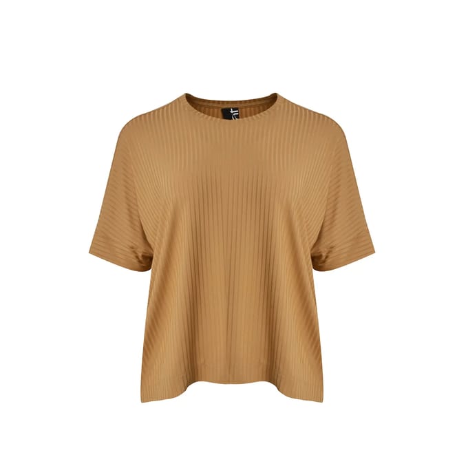 Geribde blouse dames Mat Fashion