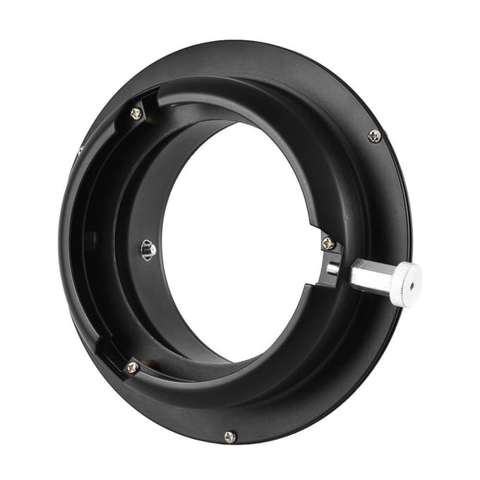 Studio vidéo 95mm Mini Blitz Bowens Mount Speedring Konverter adaptateur anneau black