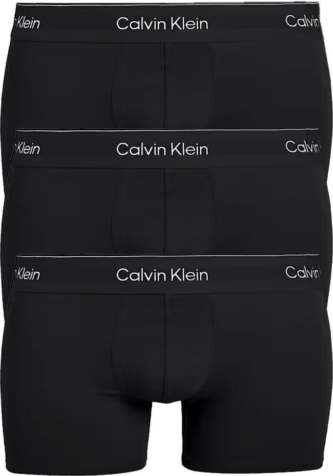 Calvin Klein Icon Cotton Stretch Low Rise trunks (3-pack) - lage heren boxers kort - zwart