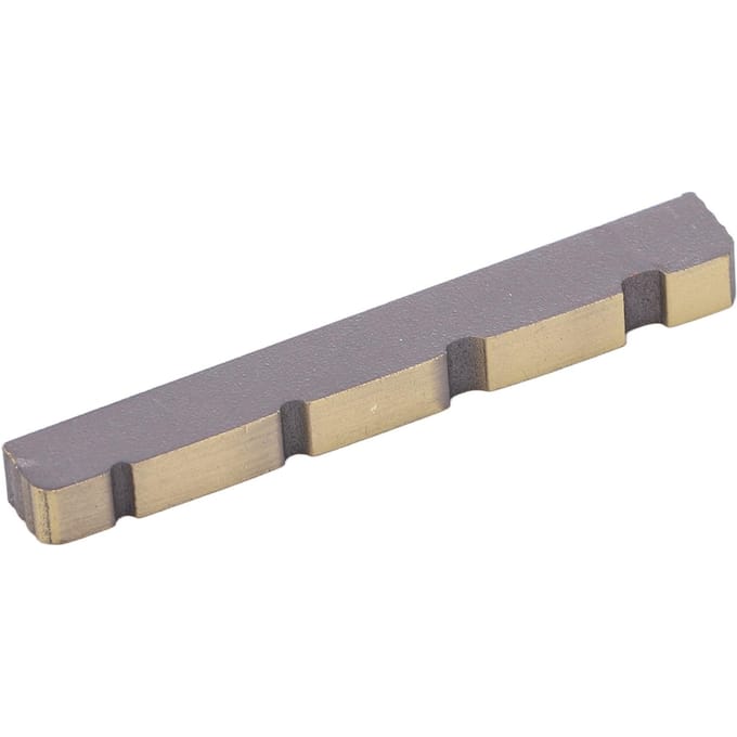 4-Snarige Basgitaar Topkam 38mm Vooraf Gesleufd Draagbare Messing Vervanging Gitaar Basgitaar Snaar Topkam beige