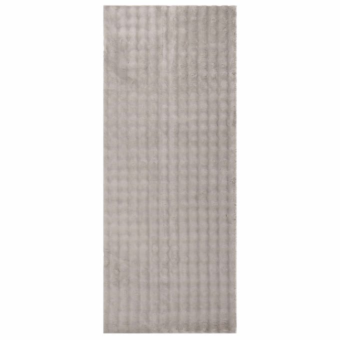 vidaXL - Binnen - kleed - SIROLO - Zand - 80 - x - 150 - cm - Polyester - Medium - Pile