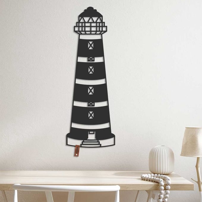 FBRK. Geometrische Vuurtoren Ameland - Chalky Grey