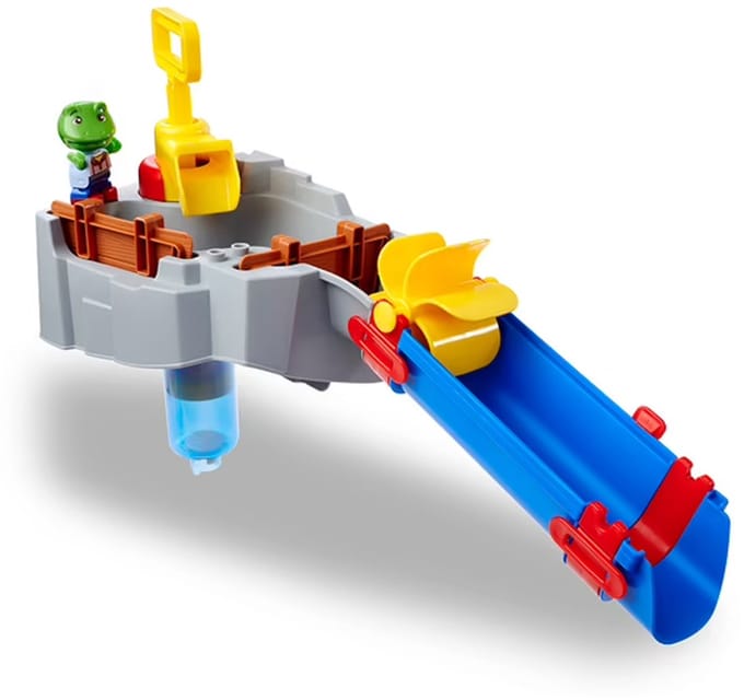 Aquaplay waterbaan Sploshy Mountain badspeelset met accessoires.
