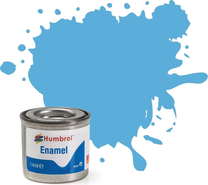 Humbrol Emailleverf Glans - 14 ml - No. 47 Sea Blue