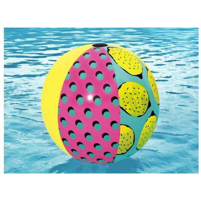 Bestway Retro strandbal 122cm Opblaasbaar speelgoed