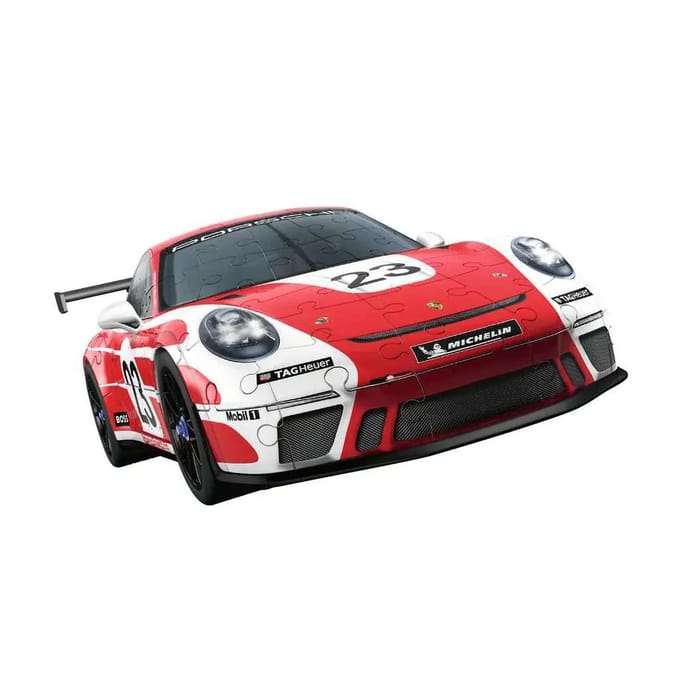 108-delige puzzel -porsche 911 gt3 cup salzburg 3d puzzel Ravensburger