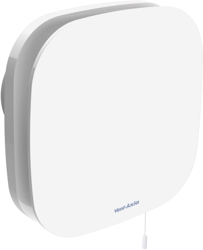 Badkamerventilator Supra Design met vochtsensor Ø 100 mm - 100 HT