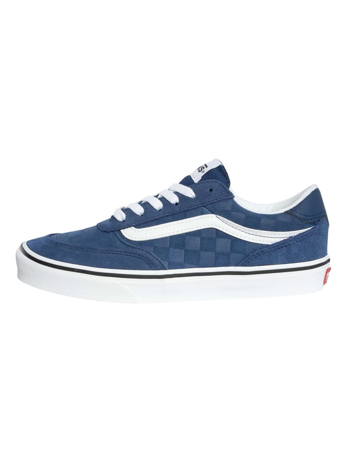 Vans Brooklyn Suède Sneakers, Blauw