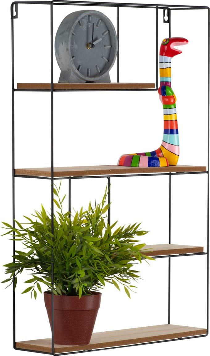 Wandrek - Henzo - 40x60x10 cm - Zwart