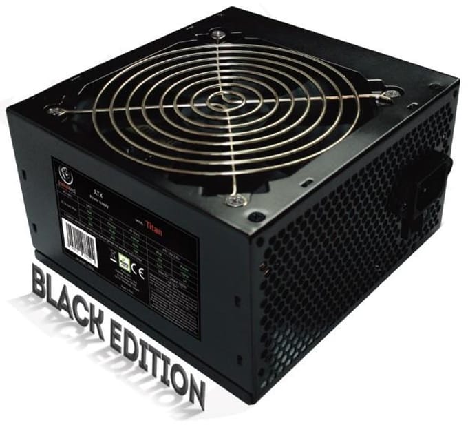 Rebeltec Titan Serie - ATX Voeding - 700W - 12cm Ventilator - Actieve PFC