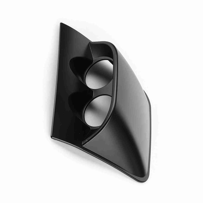 2in Dashboard Meter Pod Dubbel Gat Auto Meter Montage Houder Beugel Universeel Auto AccessoireZwart black