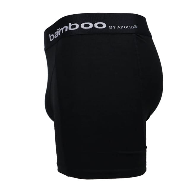 Bamboe Boxershort Heren Zwart 2-Pack - Maat  XXL