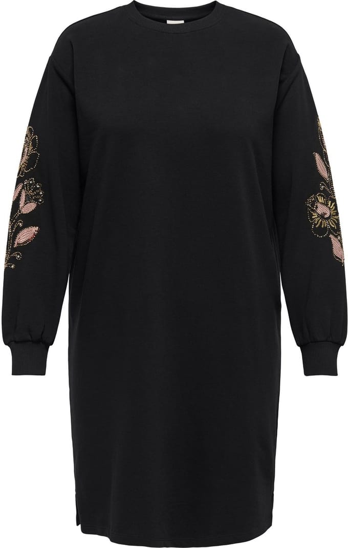 ONLY Carmakoma Sweatjurk CARTERESA Korte jurk