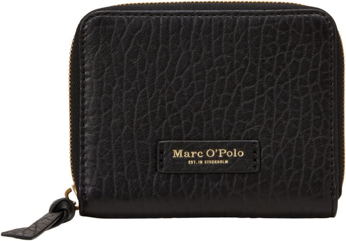 Marc O'Polo portemonnee Ellis Zip Wallet Black zwart