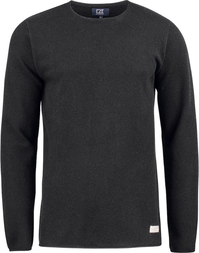 Cutter & Buck Carnation Sweater Heren 355426 - Antraciet Melange - L