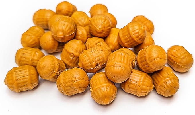 Tijgernoten Pop-ups - Klein (1,3CM / 8 stuks) - Aas - Karpervissen - Partikels - Karper Aas - Karper Vissen - Karper Voer - Karper