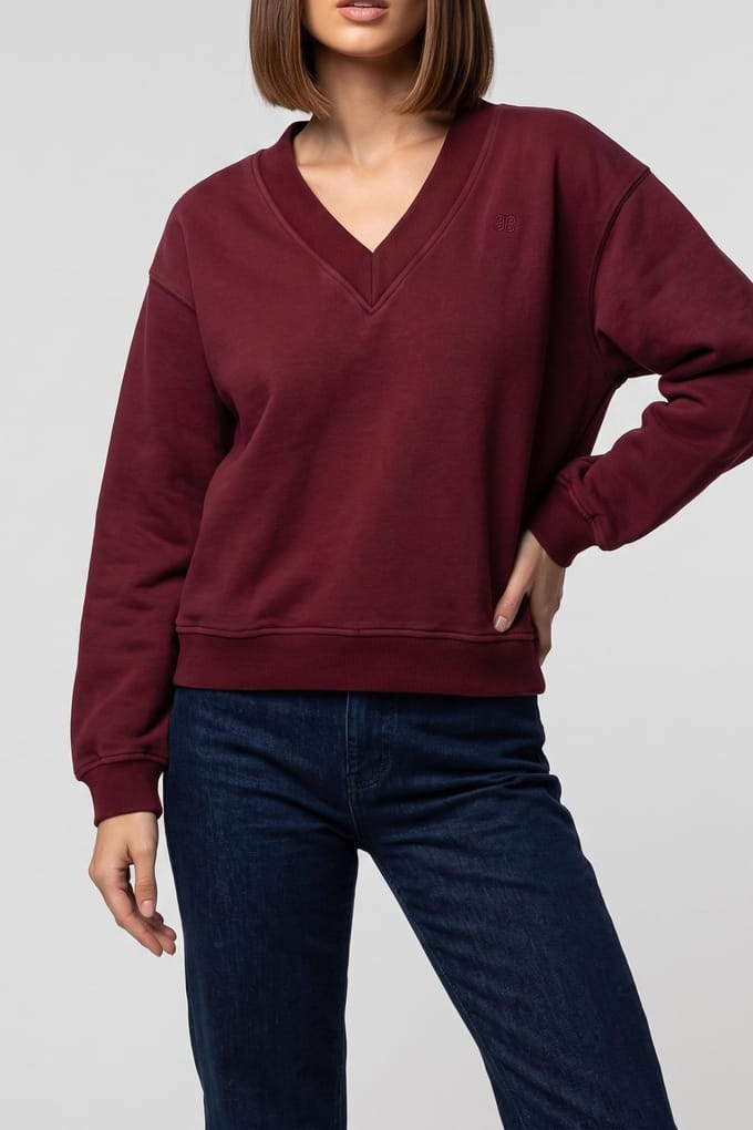 Alchemist Sweater Gaia Berry Maat: S | Sweaters Outlet | Dames | Roze