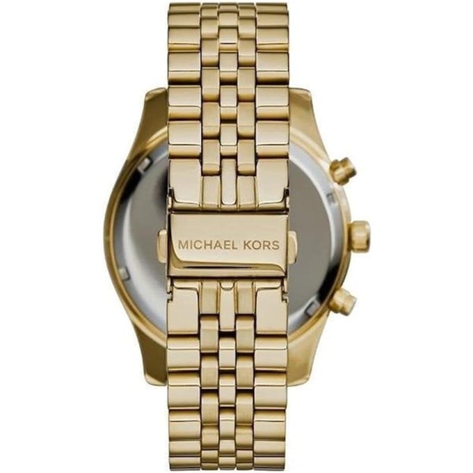 Michael Kors MK8494 Lexington Gouden Gegolfd Herenhorloge