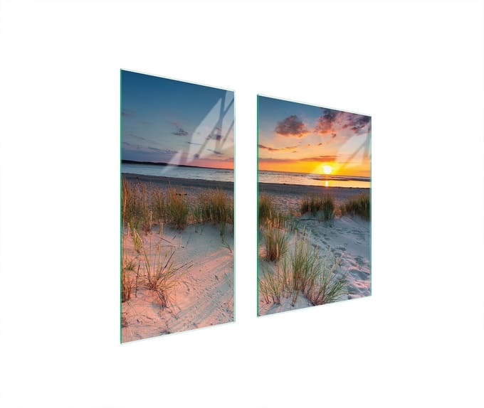 TMK ArtDeko - Snijplank Glas - 75x52 cm - Plaatbescherming - Inductiegeschikt
