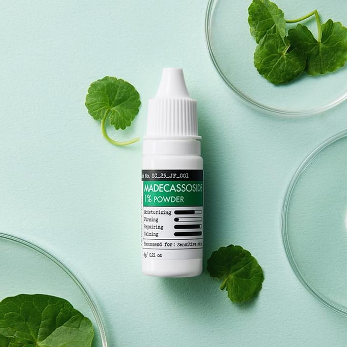 [DERMA FACTORY] Madecassoside 1% Poeder 6g white