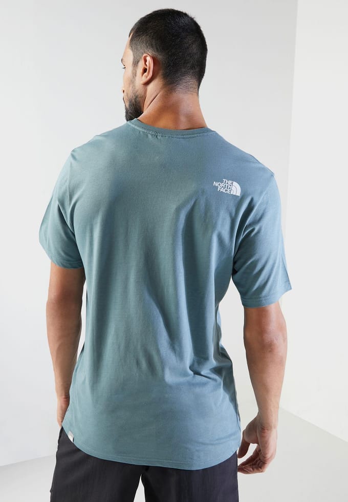 The North Face Heren T-shirt SS Easy Tee Stormblauw