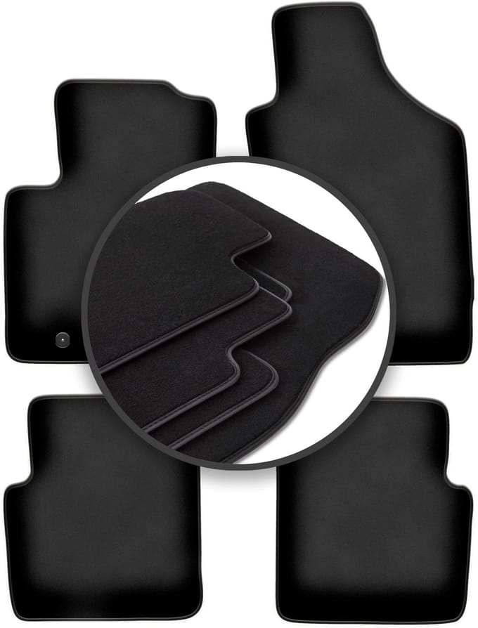Premium automatten voor: Fiat 500 cabrio, hatchback (2007-2013)