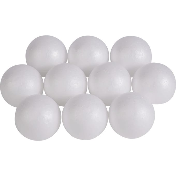 VBS Piepschuim bal, Ø 7 cm, 10 stuks