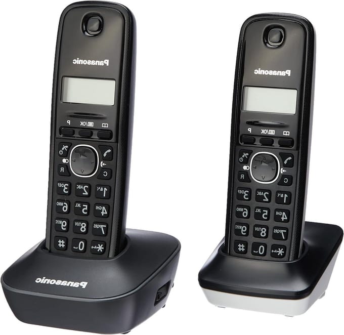 Draadloze Telefoon - Basismodel DECT - Thuis Bellen - Verlicht Display - Niet gespecificeerd - Zwart