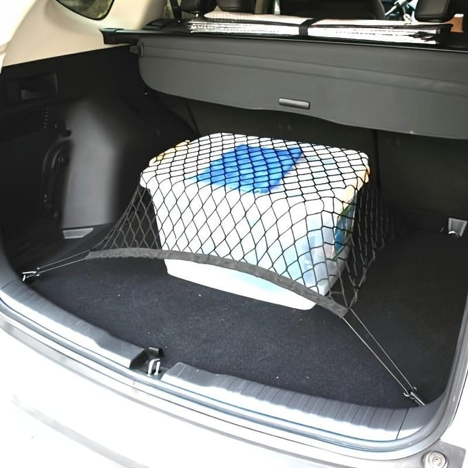 Auto Kofferbak Net Cargo Bagage Kofferbak voor A4 B5 B6 B8 A6 C5 C6 A3 A5 Q3 Q5 Q7 voor E46 E39 E90 E36 E60 E34 E30 F30 F10 70cm x 70cm black