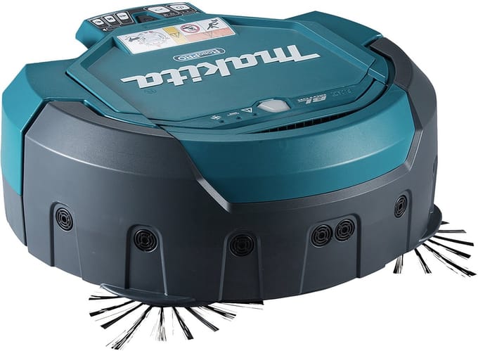 Makita DRC200Z Robotstofzuiger Turquoise Zakloos