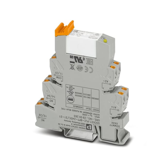 Phoenix Contact PLC-RPT- 24DC/21-21 Interfacerelais 24 V/DC 6 A 2x wisselcontact 10 stuk(s)