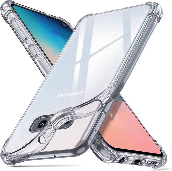 Hoesje voor Samsung Galaxy S10E backcover Shockproof siliconen Transparant