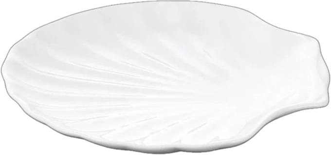 Wilmax Schaal 25.5 cm van porselein, wit WL-992014/A