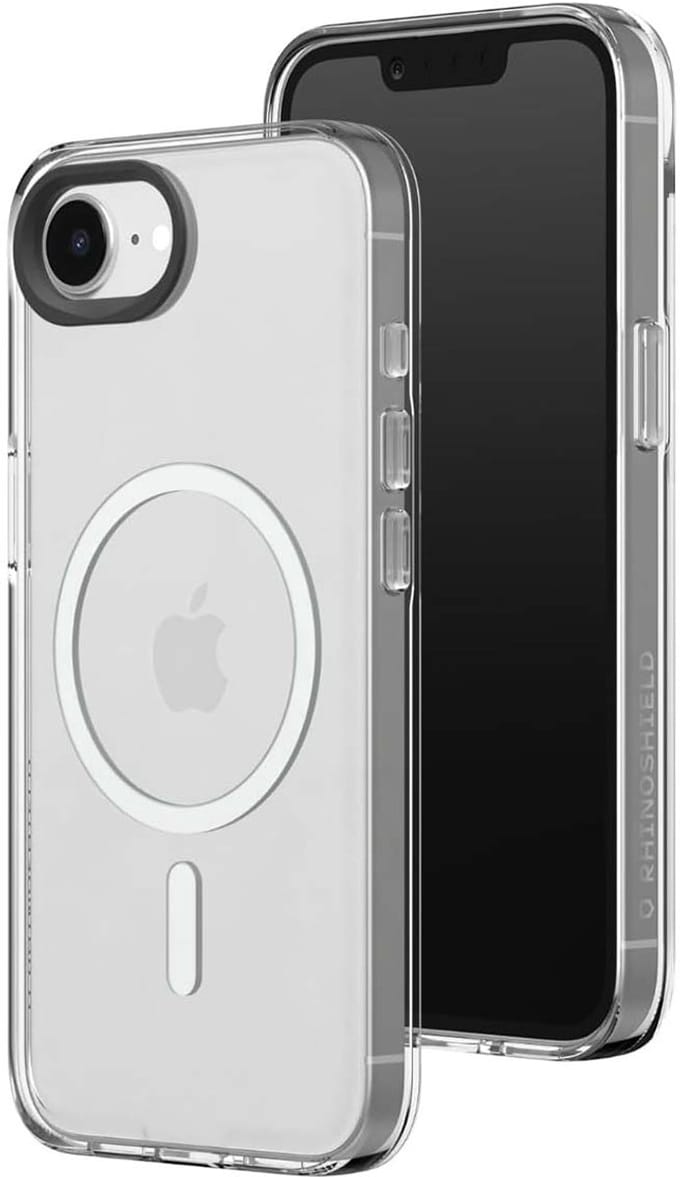Rhinoshield, Hoesje geschikt voor iPhone 16e - MagSafe Compatibel & Ultra-Resistant, Transparant