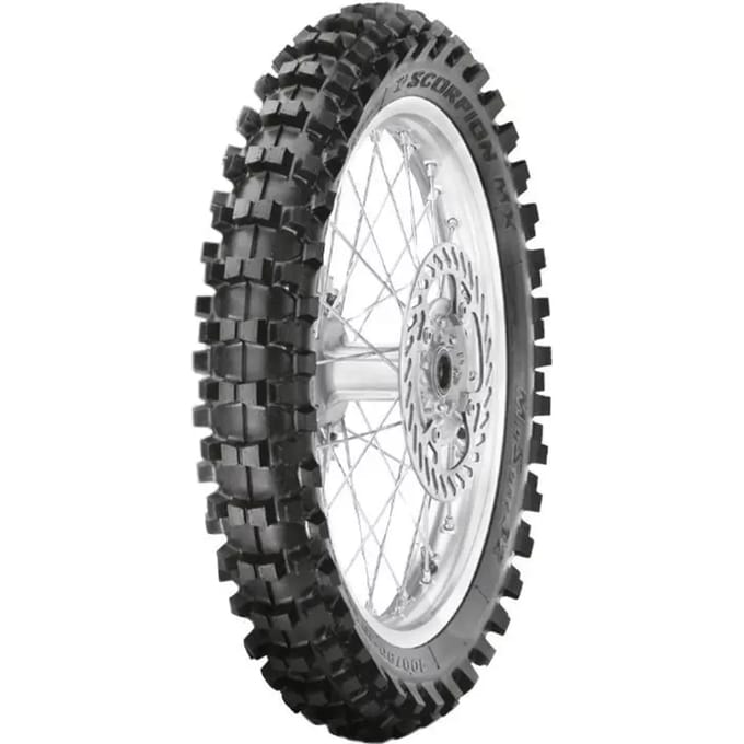 Pirelli SCORPION MX MID SOFT 100/90-19 TT, Motorbanden achter