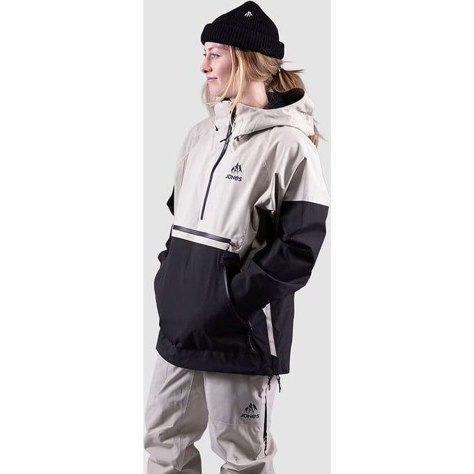 Jones Snowboards Mtn Surf Rec Anorak grijs