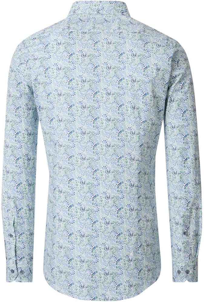 Venti Overhemd Button Down Boord Met Print Body Fit - XL