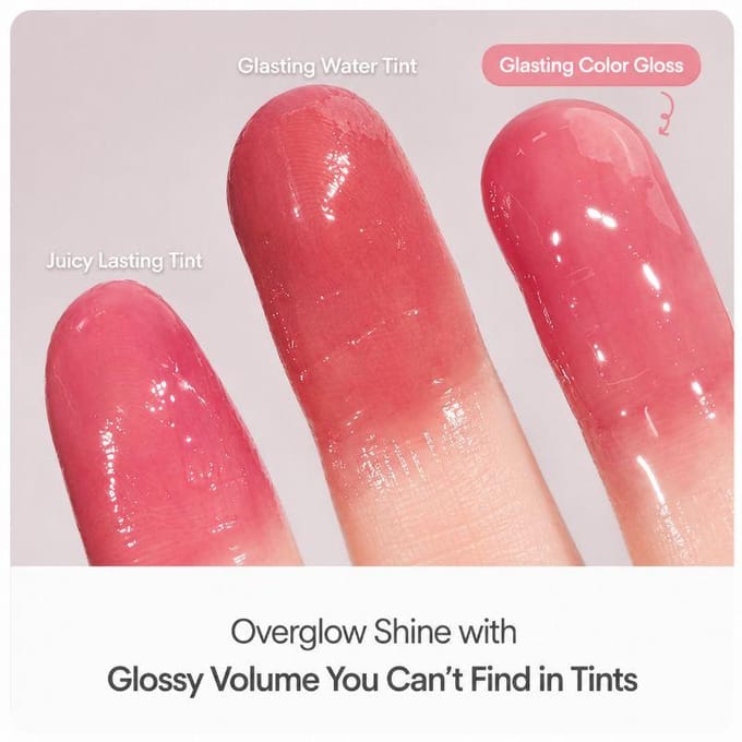rom&nd Glasting Color Gloss Lip Tint 4g – 8 Kleuren 3. Nutty Vague