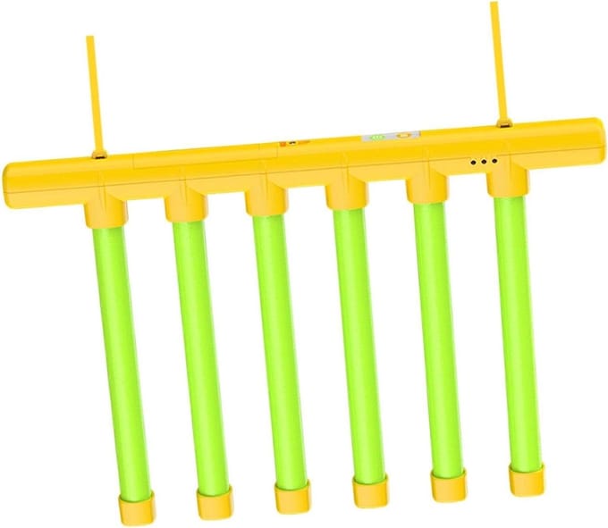 Vangstokken Spel - Behendigheidspel Kinderen - Reflexen Trainen - Instelbare Snelheden - 40 cm x 19.5 cm - Multicolor