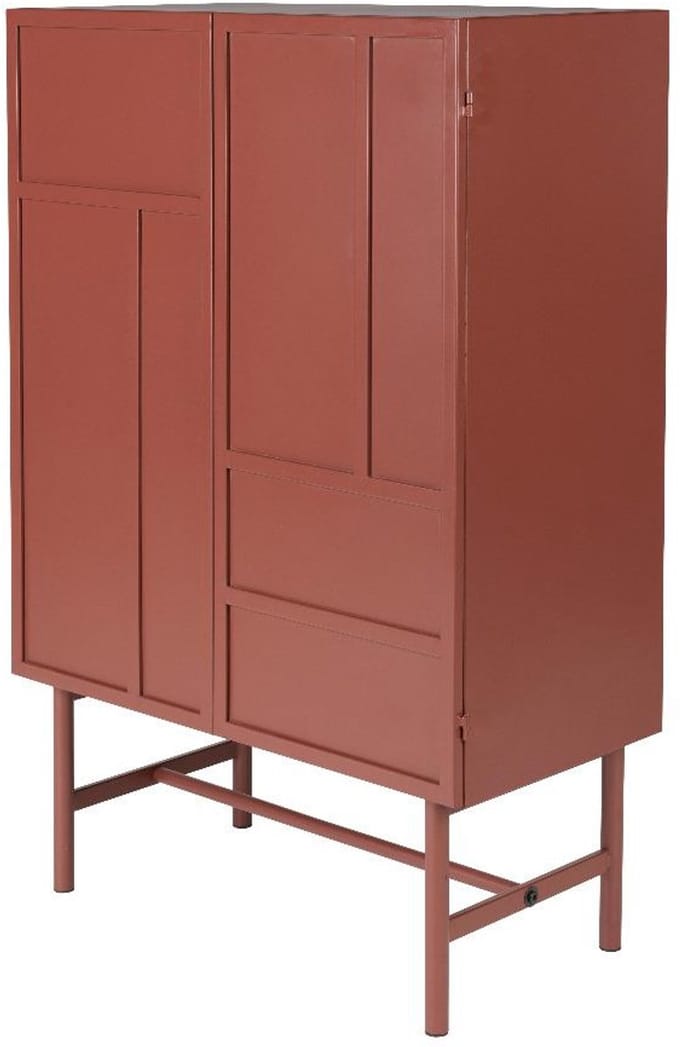 Puur - Harold wandkast - rood