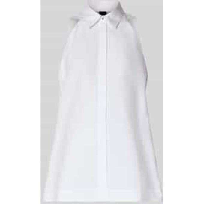 relaxed fit overhemdblouse van puur katoen model 'BECOLA'