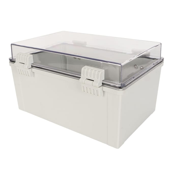Boîte de Distribution d'Alimentation IP66 Étanche Couvercle Transparent Boîte de Jonction Électrique Type à Enclenchement