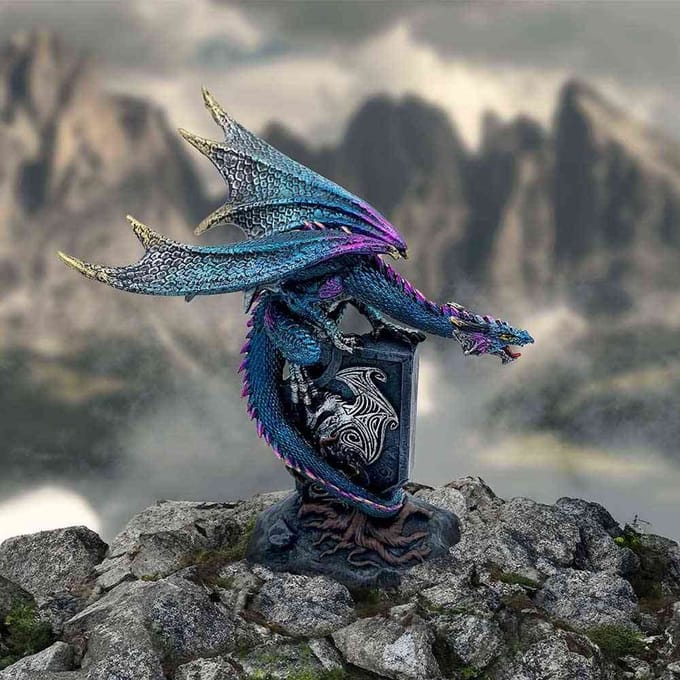 Nemesis Now - Draconic Sigil 17.5cm Beeld/figuur - Draak - Multicolours