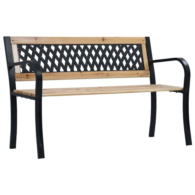 vidaXL - Tuinbank - 120 - cm - hout