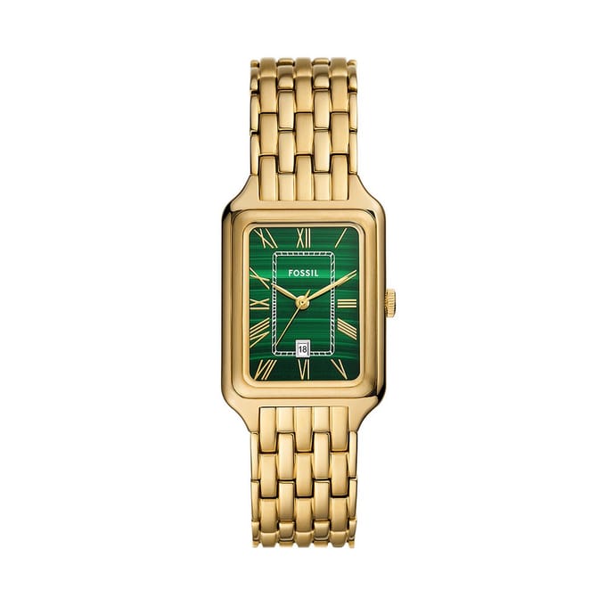 FOSSIL ES5341 RAQUEL Dames Horloge - Goudkleurig