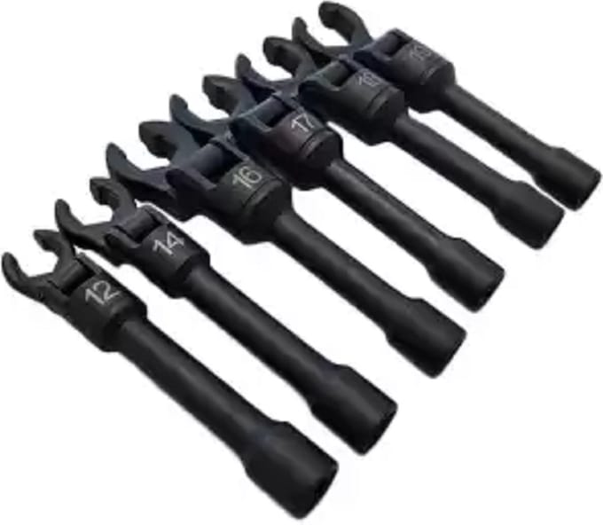 6-delige Diesel injector doppen set