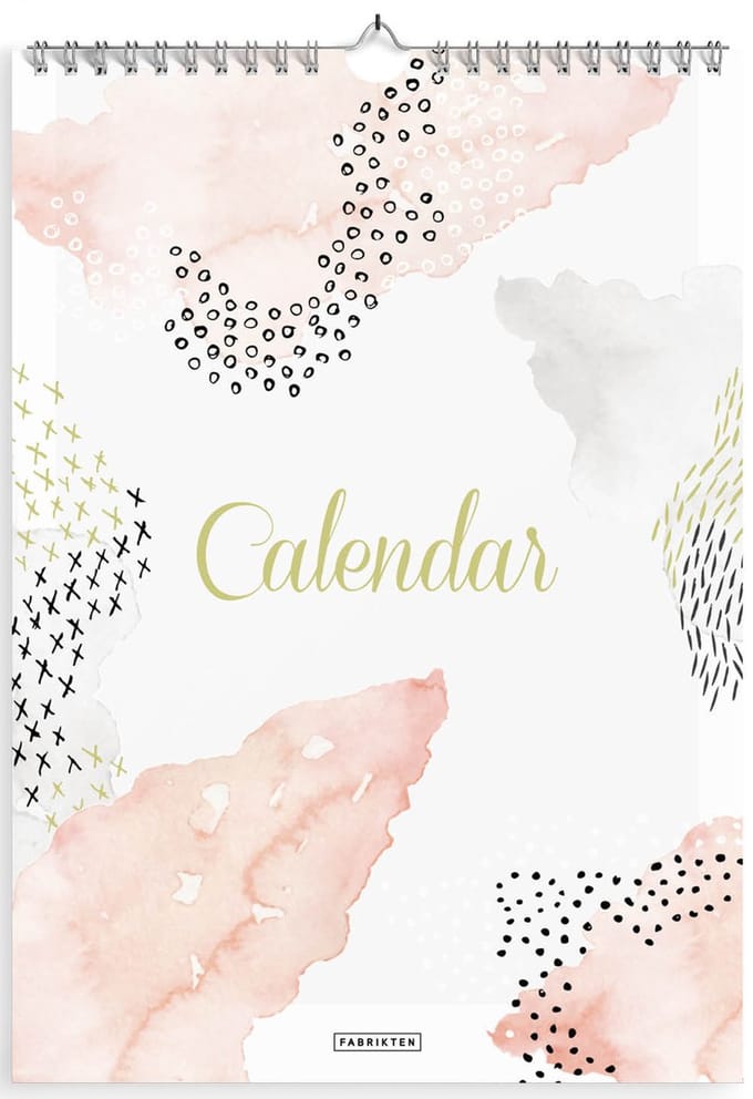Fabrikten Verjaardagskalender Waterverf - A4 - Aquarel