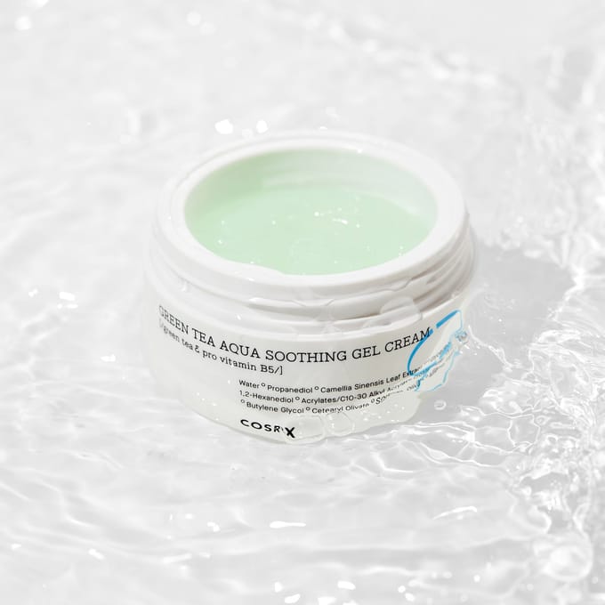 Cosrx Hydrium Green Tea Aqua Soothing Gel Cream 50 ml