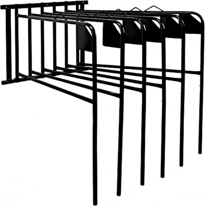 dekenrek staal 56 cm zwart 6 dekens