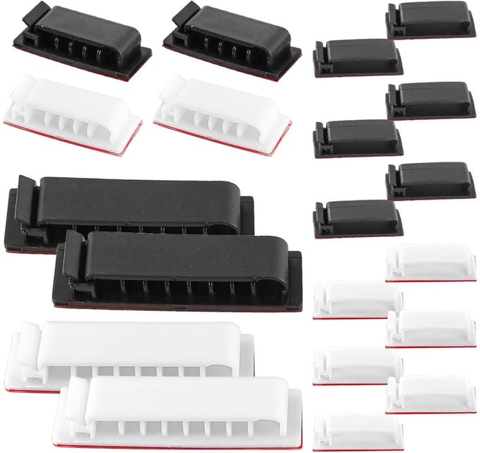 NTH products - Zelfklevende Kabelbeheerclips voor Snoeren en Draden